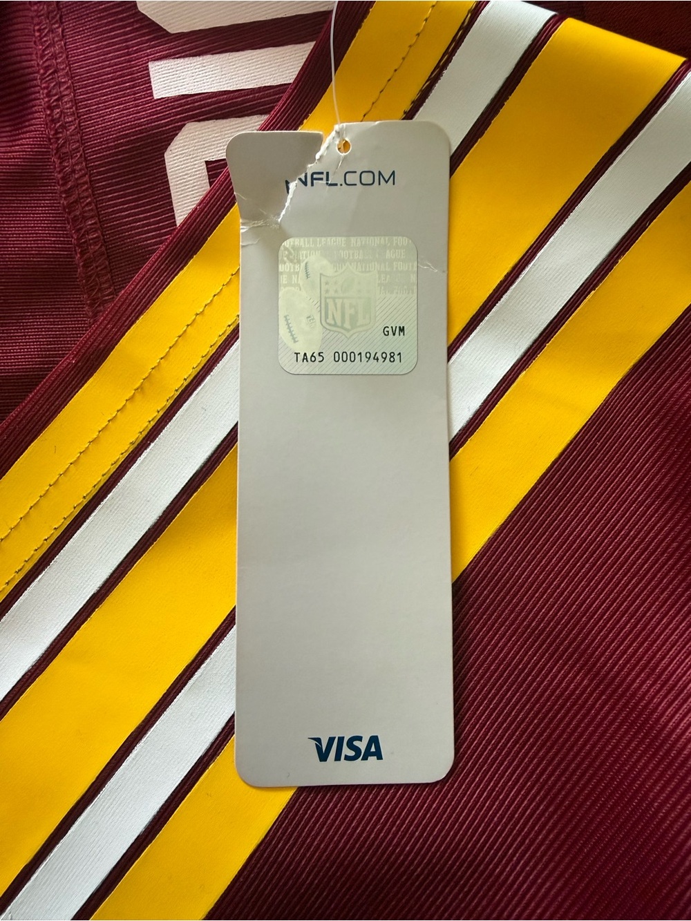 NWT Riggins 44 Redskins Jersey - Picture 5 of 5